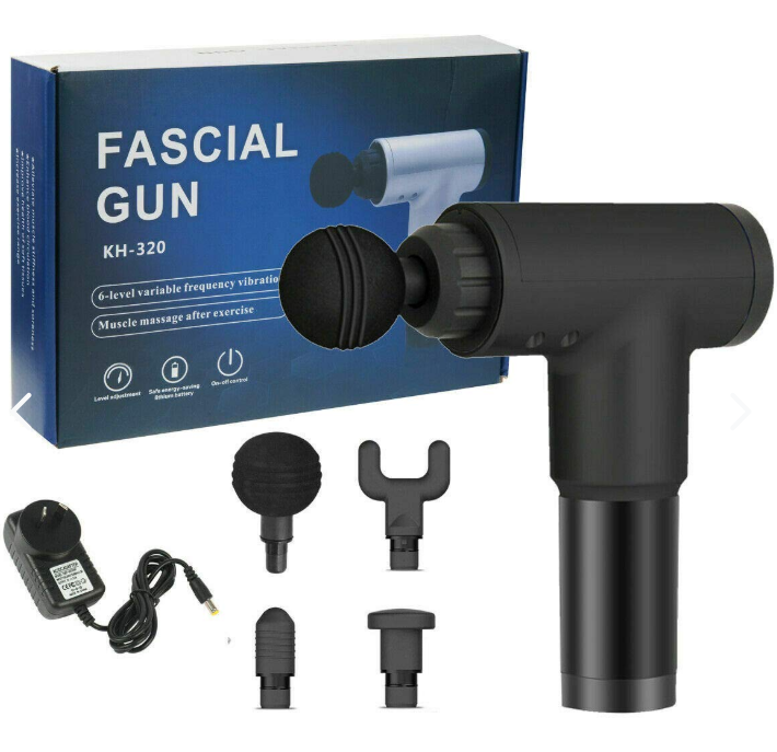 Pistola masajeadora recargable
