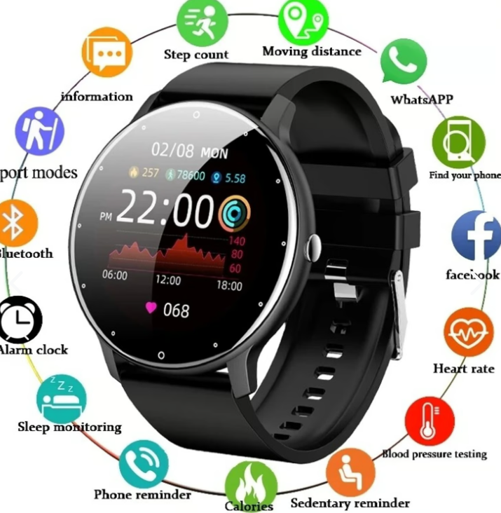 Reloj Inteligente Pro Monitoreo de Salud