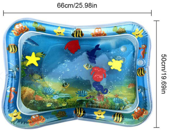 Alfombra de agua sensorial de juego